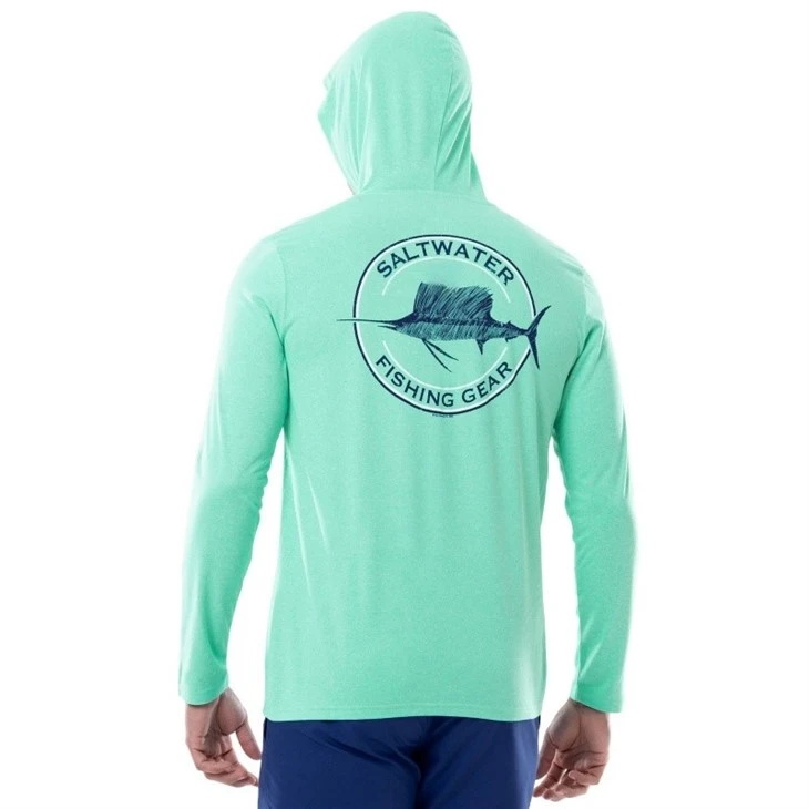 Factory Direct Outdoor Camping Anti-uv Breathable Cooling Long Sleeve Hooded Fishing Hoodie