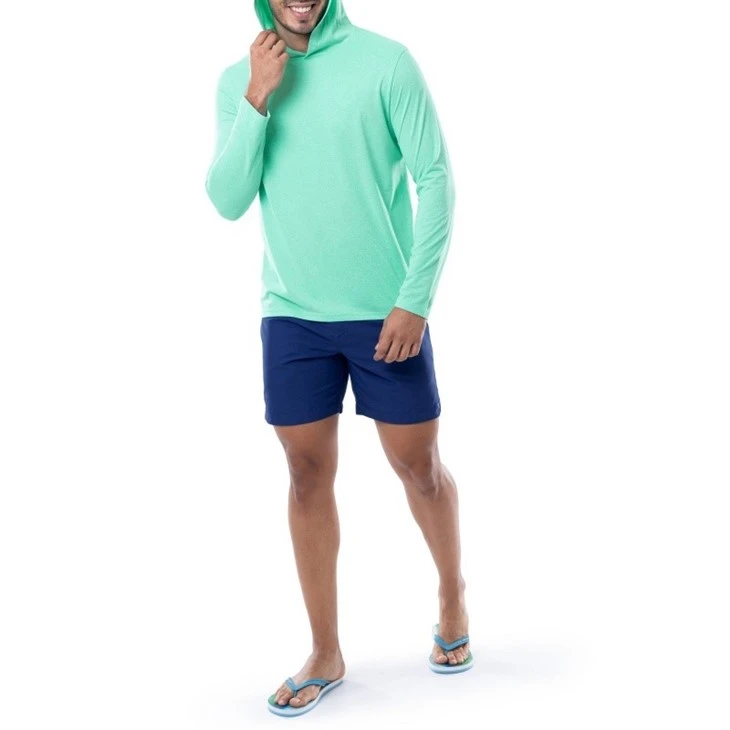 Factory Direct Outdoor Camping Anti-uv Breathable Cooling Long Sleeve Hooded Fishing Hoodie